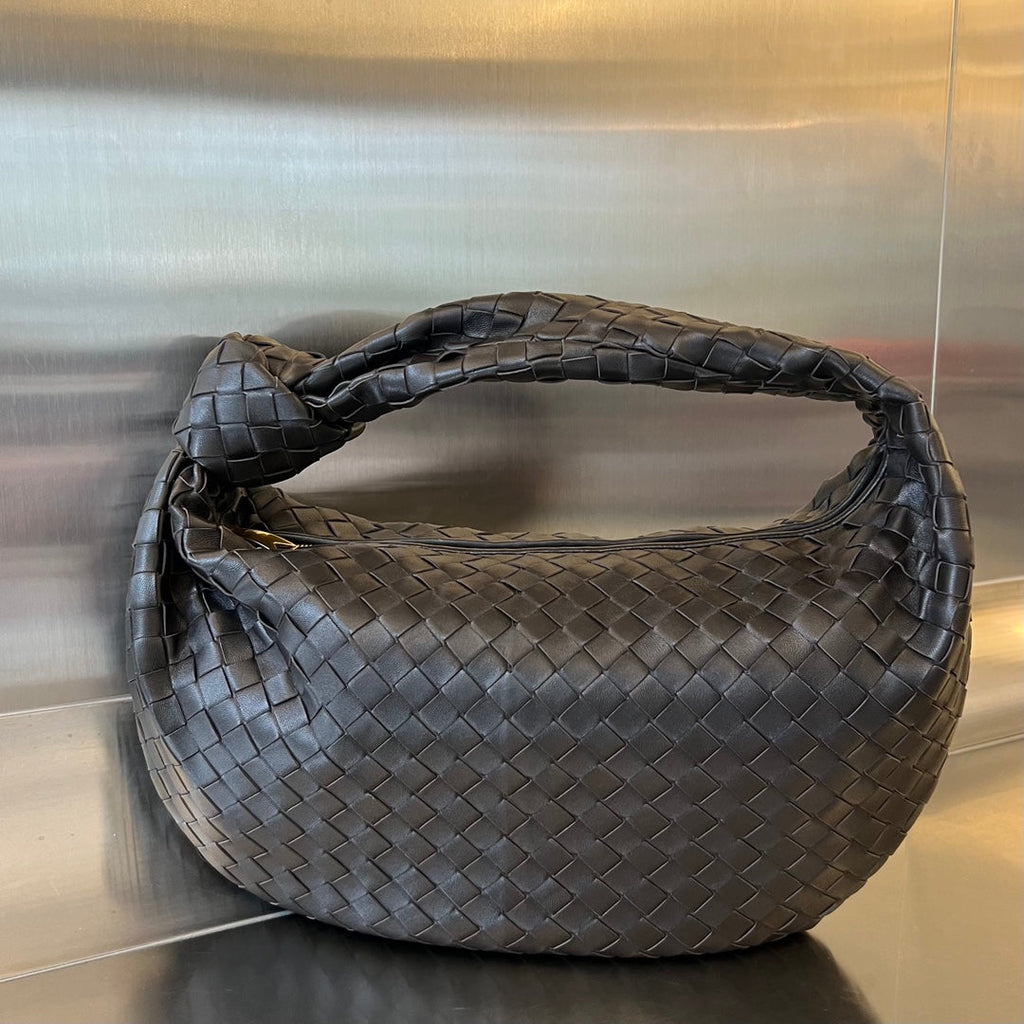 Bottega Veneta Small Jodie 48 Black Calfskin Bag