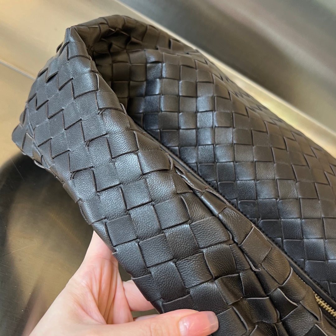 Bottega Veneta Small Jodie 48 Black Calfskin Bag
