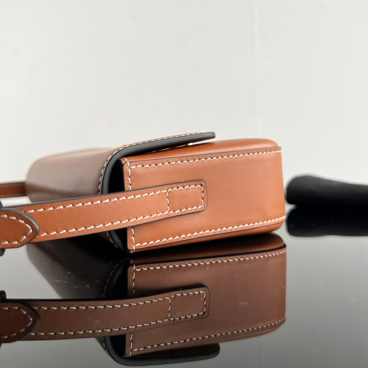 Celine Triomphe 20 Cider Orange Calfskin Bag