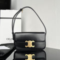 Celine Triomphe 20 Black Calfskin Bag