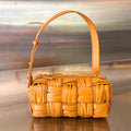 Bottega Veneta Small Brick Cassette 23 in Sandstone Orange Soft Lambskin Bag
