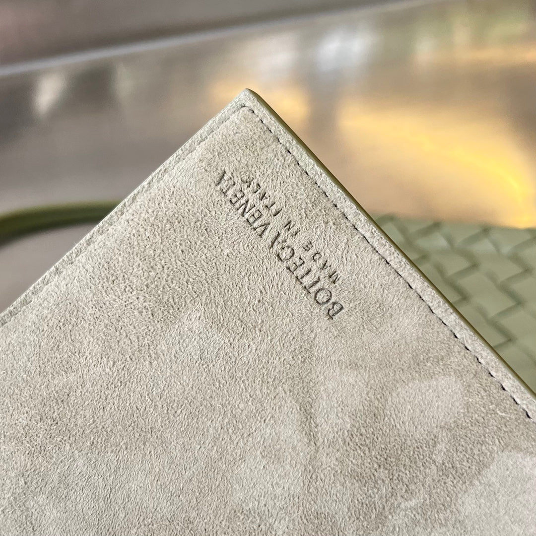 Bottega Veneta Mini Solstice 30 Sardine Grey Lambskin Bag