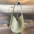 Bottega Veneta Mini Solstice 30 Sardine Grey Lambskin Bag