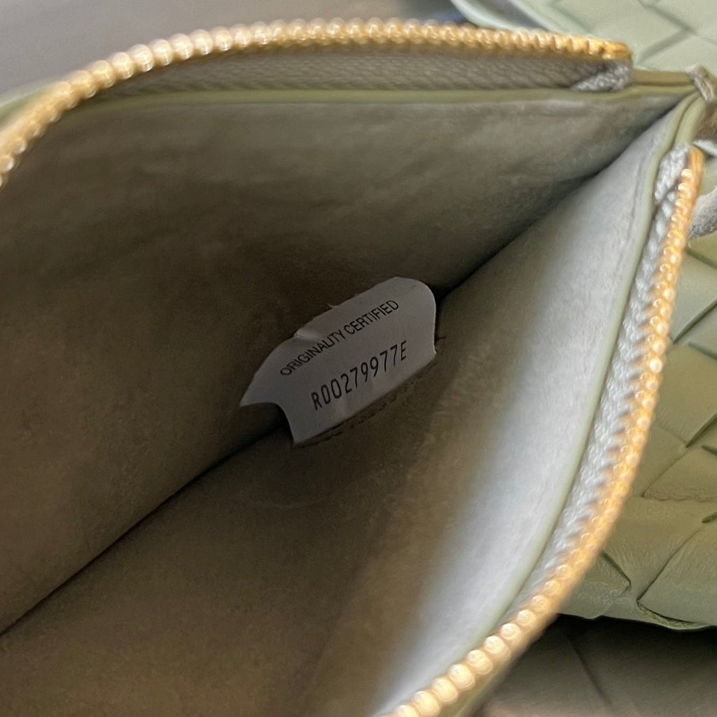 Bottega Veneta Mini Solstice 30 Sardine Grey Lambskin Bag
