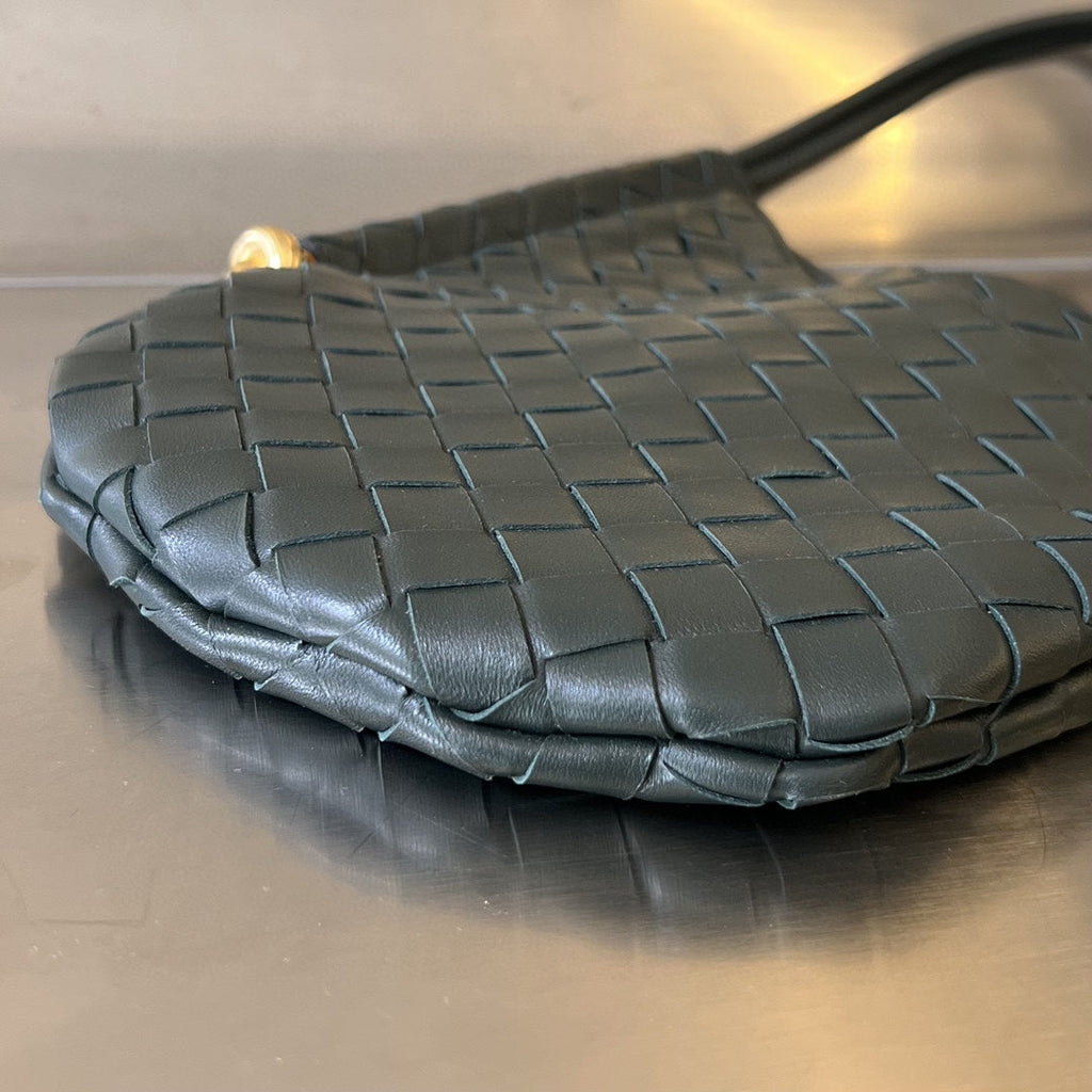 Bottega Veneta Mini Solstice 30 Black Lambskin Bag