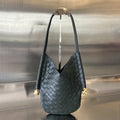Bottega Veneta Mini Solstice 30 Black Lambskin Bag