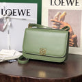 Loewe Goya Bag 23 in Avocado Green Silk Calfskin