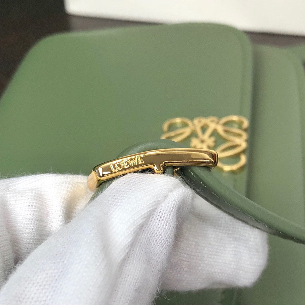 Loewe Goya Bag 23 in Avocado Green Silk Calfskin