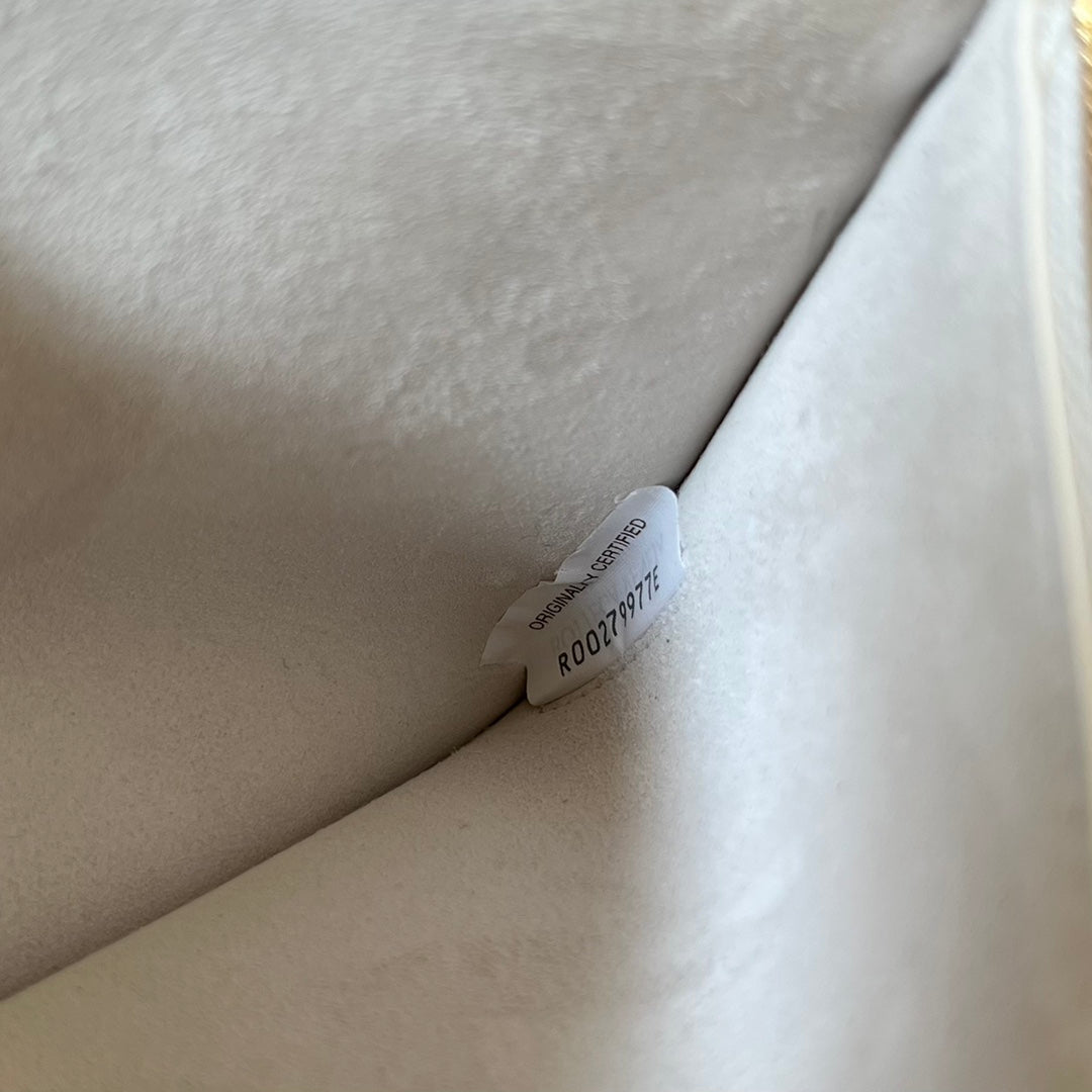 Bottega Veneta Medium Solstice 44 White Lambskin Bag