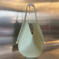 Bottega Veneta Medium Solstice 44 Sardine Grey Lambskin Bag