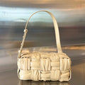 Bottega Veneta Small Brick Cassette 23 in Blond Beige Soft Lambskin Bag