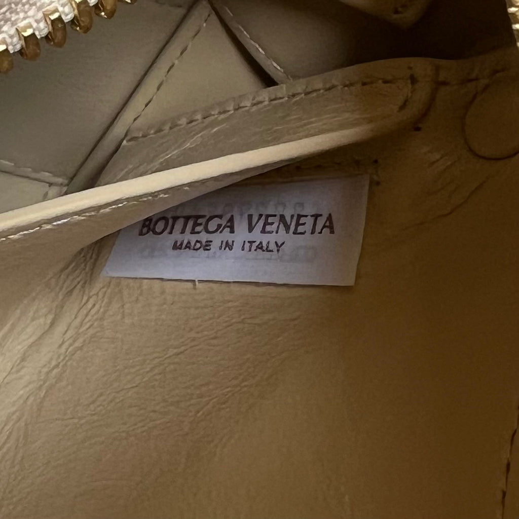 Bottega Veneta Small Brick Cassette 23 in Blond Beige Soft Lambskin Bag