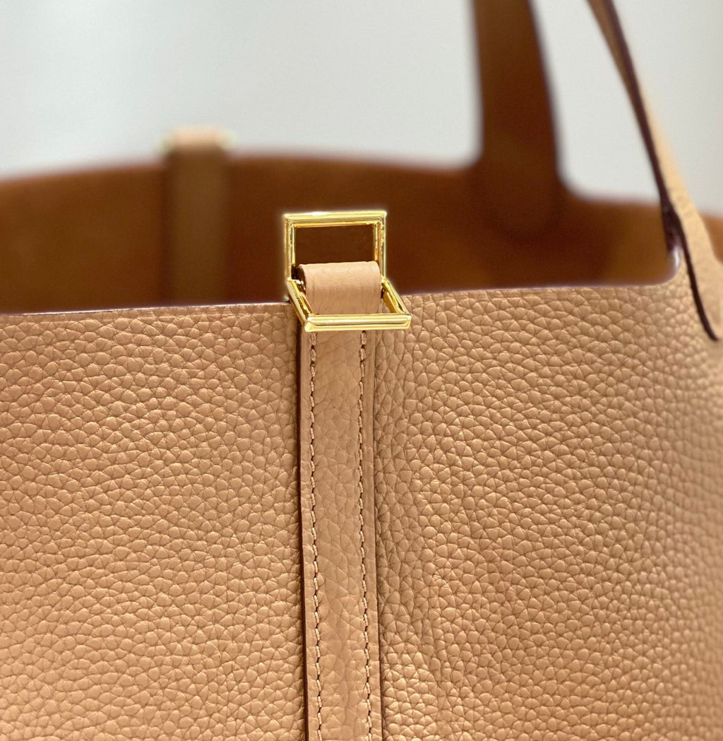 Hermes Picotin Lock 22 Beige Togo Ghw Bag