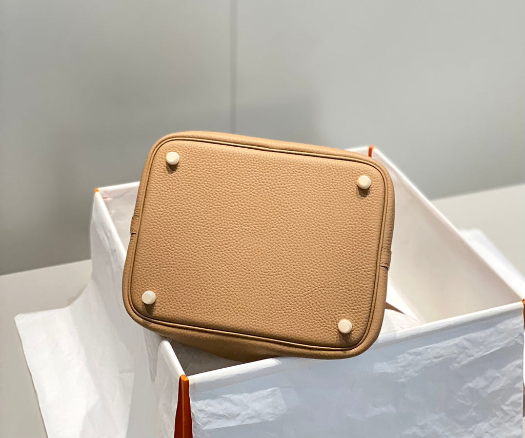 Hermes Picotin Lock 22 Beige Togo Ghw Bag