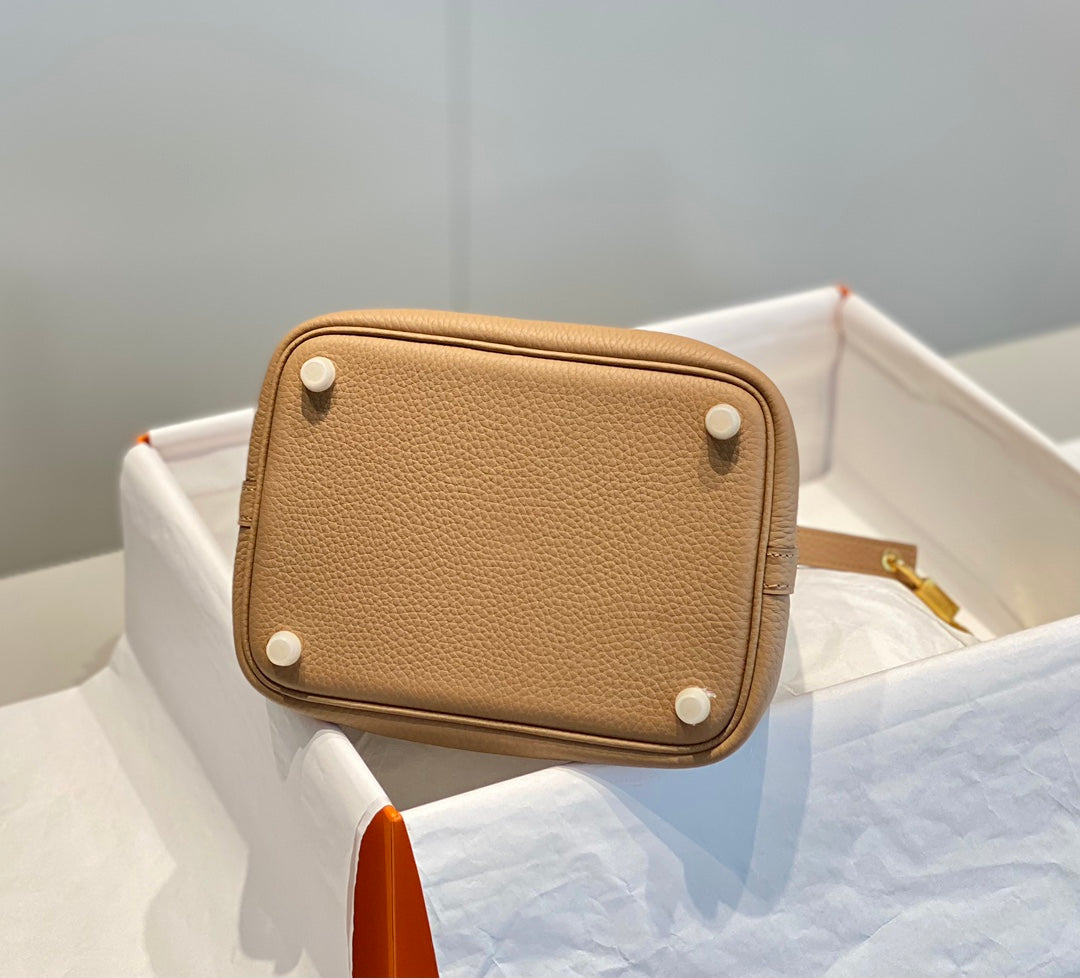 Hermes Picotin Lock 18 Beige Togo Ghw Bag