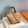 Hermes Picotin Lock 18 Beige Togo Ghw Bag