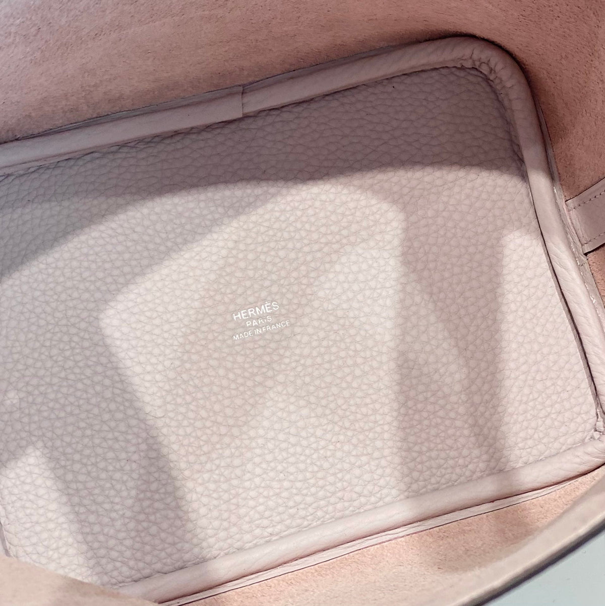 Hermes Picotin Lock 18 Soft Pink Togo Shw Bag