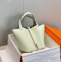 Hermes Picotin Lock 22 Lime Togo Shw Bag