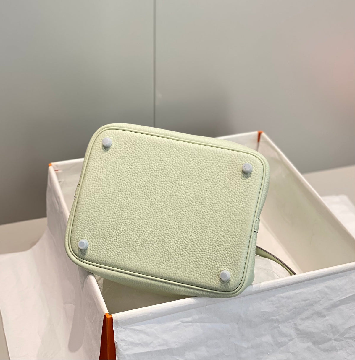 Hermes Picotin Lock 22 Lime Togo Shw Bag