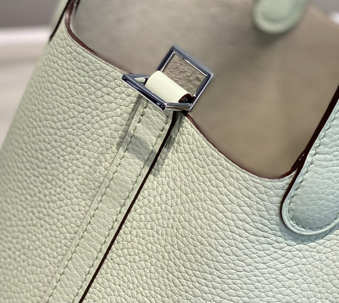 Hermes Picotin Lock 18 Lime Togo Shw Bag