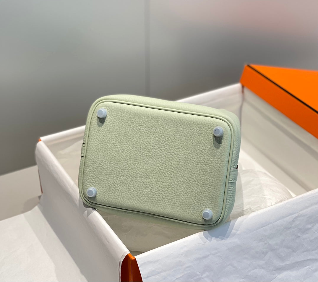 Hermes Picotin Lock 18 Lime Togo Shw Bag