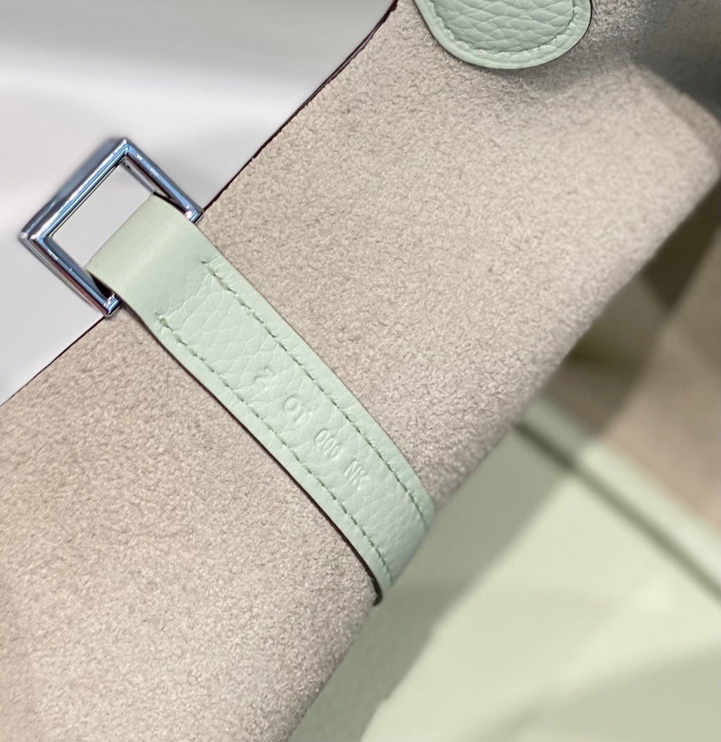 Hermes Picotin Lock 18 Lime Togo Shw Bag