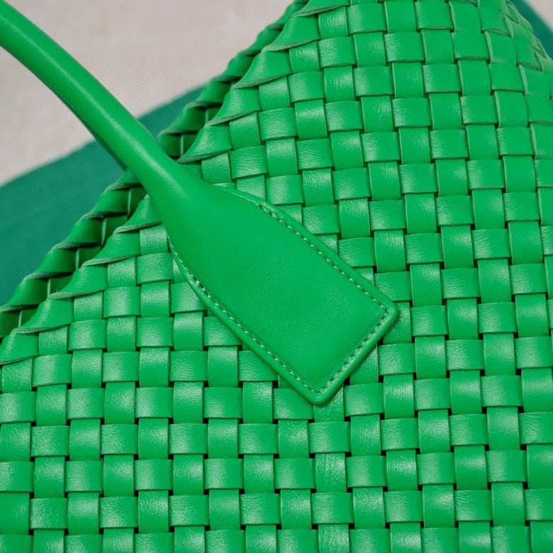 Bottega Veneta Large Cabat 45cm Green Lambskin Ghw Bag
