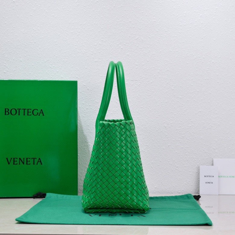 Bottega Veneta Large Cabat 45cm Green Lambskin Ghw Bag