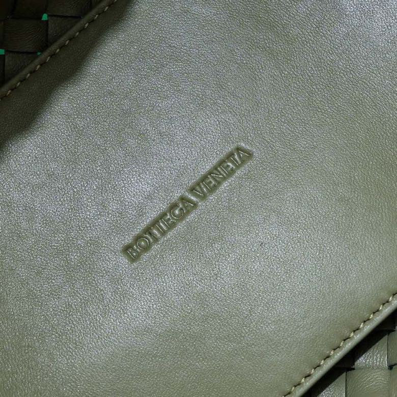 Bottega Veneta Mini Cabat 20cm Light Green Lambskin Ghw Bag