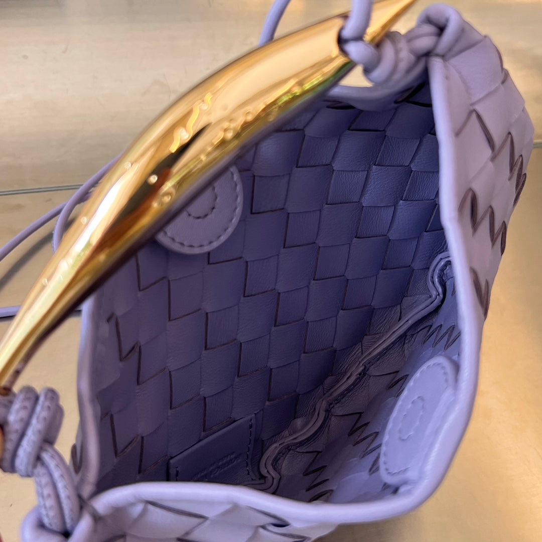 Bottega Veneta Sardine 20 with Chain in Orchid Purple Lambskin Bag