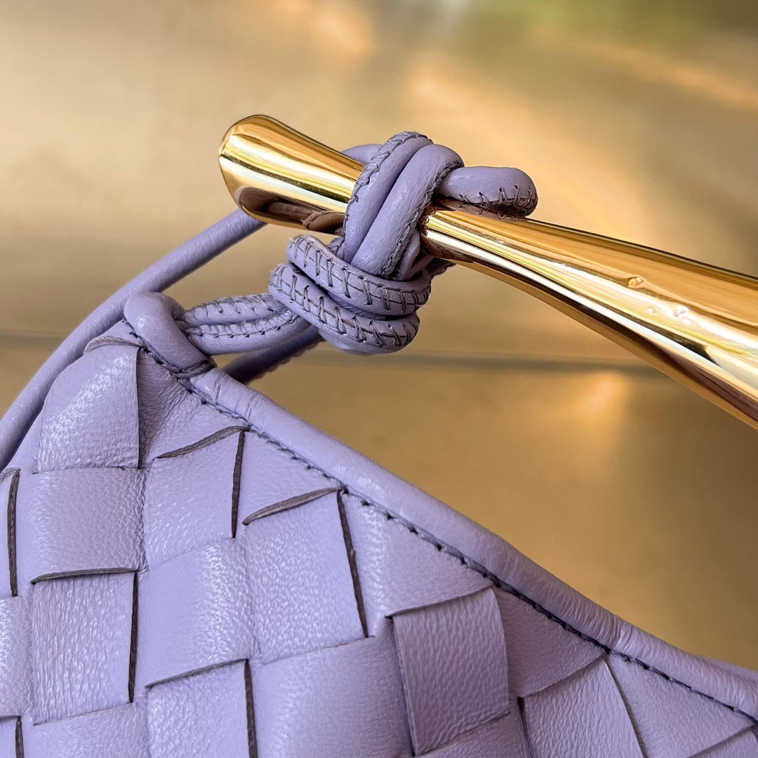 Bottega Veneta Sardine 20 with Chain in Orchid Purple Lambskin Bag