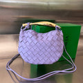 Bottega Veneta Sardine 20 with Chain in Orchid Purple Lambskin Bag