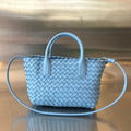 Bottega Veneta Mini Cabat 20 in Sky Blue Lambskin Bag