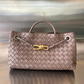 Bottega Veneta Small Andiamo 29 in Beaver Brown Lambskin Bag