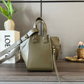Loewe 20 Hammock Compact Bag in Army Green Calfskin
