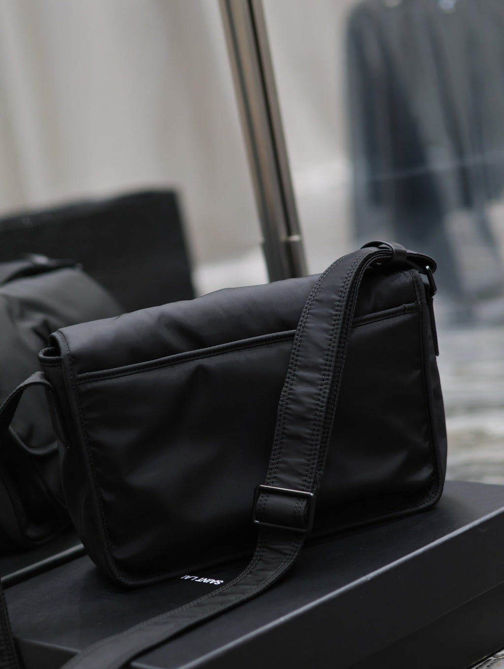 Saint Laurent Niki Medium 28 in Black Nylon Bag