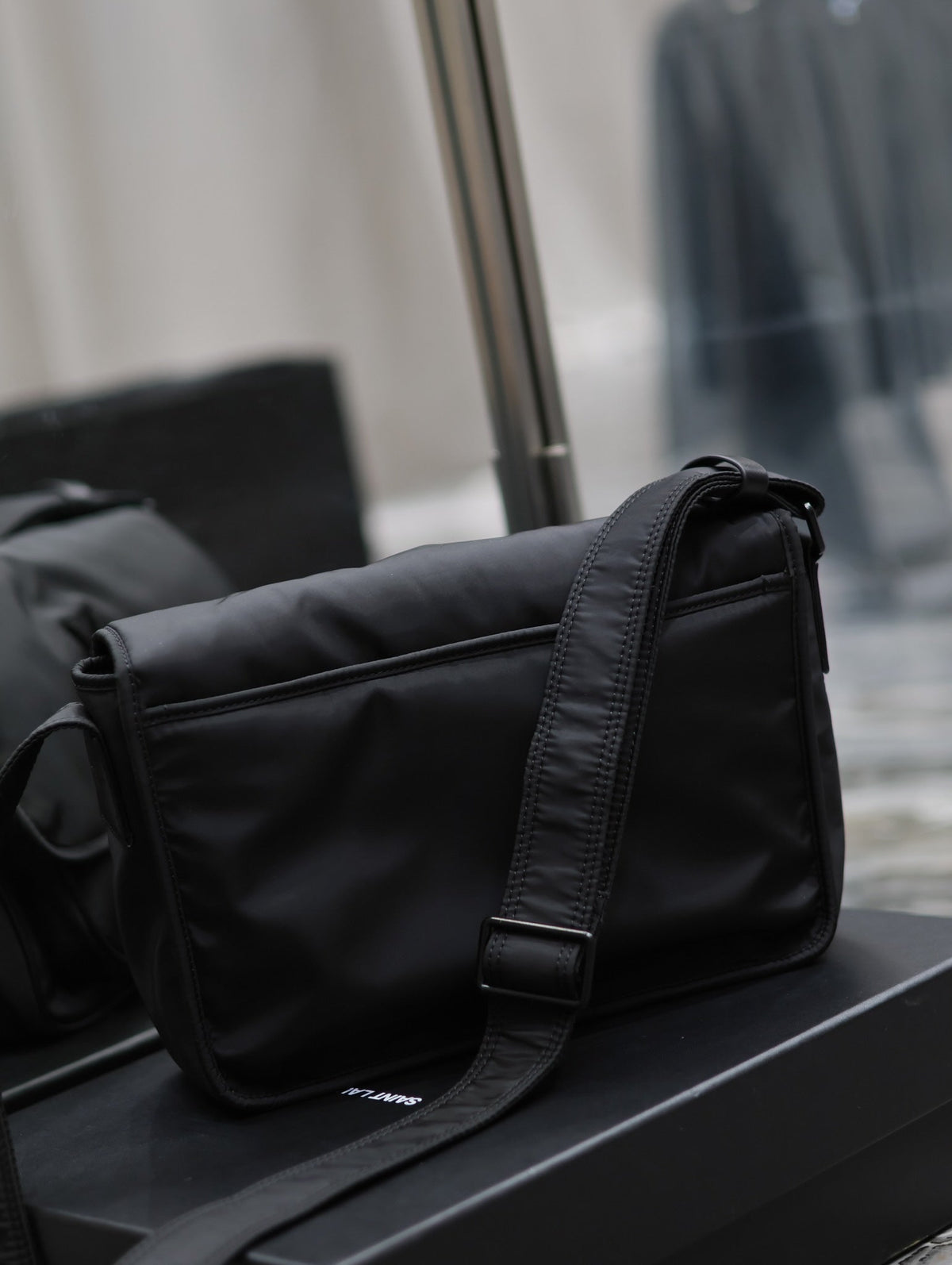 Saint Laurent Niki Medium 28 in Black Nylon Bag