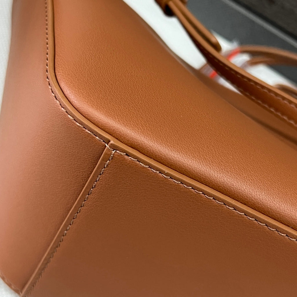 Loewe Luna Hobo 28 Bag in Warm Desert Calfskin