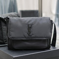 Saint Laurent Niki Large 32 in Black Nylon Bag