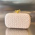 Bottega Veneta Knot 20 in Solf Pink Lambskin Bag