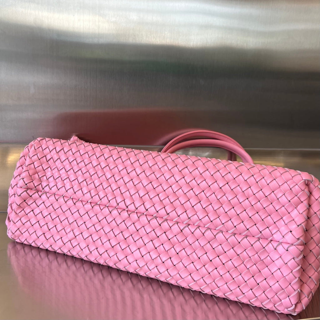 Bottega Veneta Large Cabat 51 in Flamingo Pink Lambskin Bag