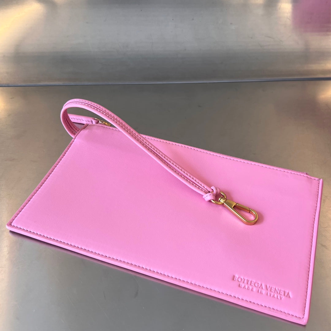 Bottega Veneta Large Cabat 51 in Flamingo Pink Lambskin Bag