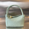 Bottega Veneta Tosca 27 Bag in Cream Grey Calfskin