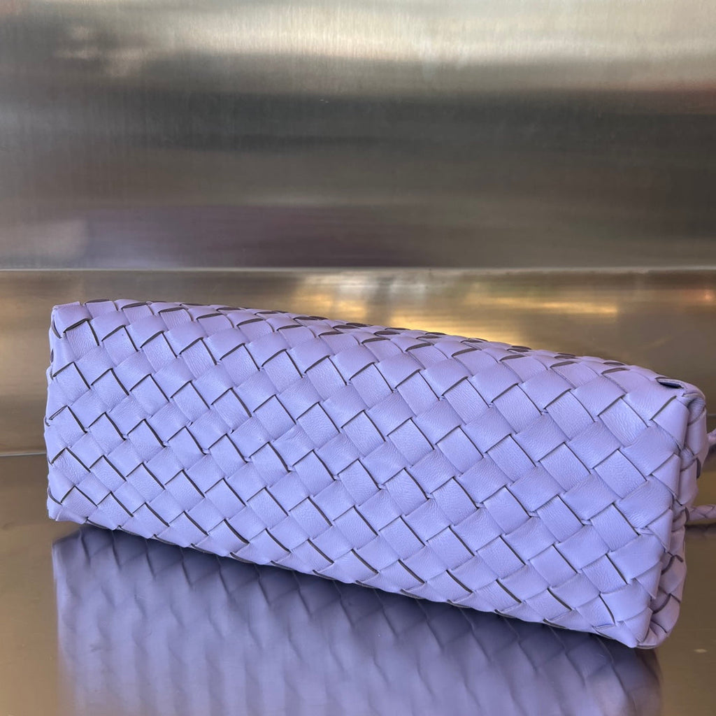 Bottega Veneta Small Andiamo 29 in Light Purple Lambskin Bag