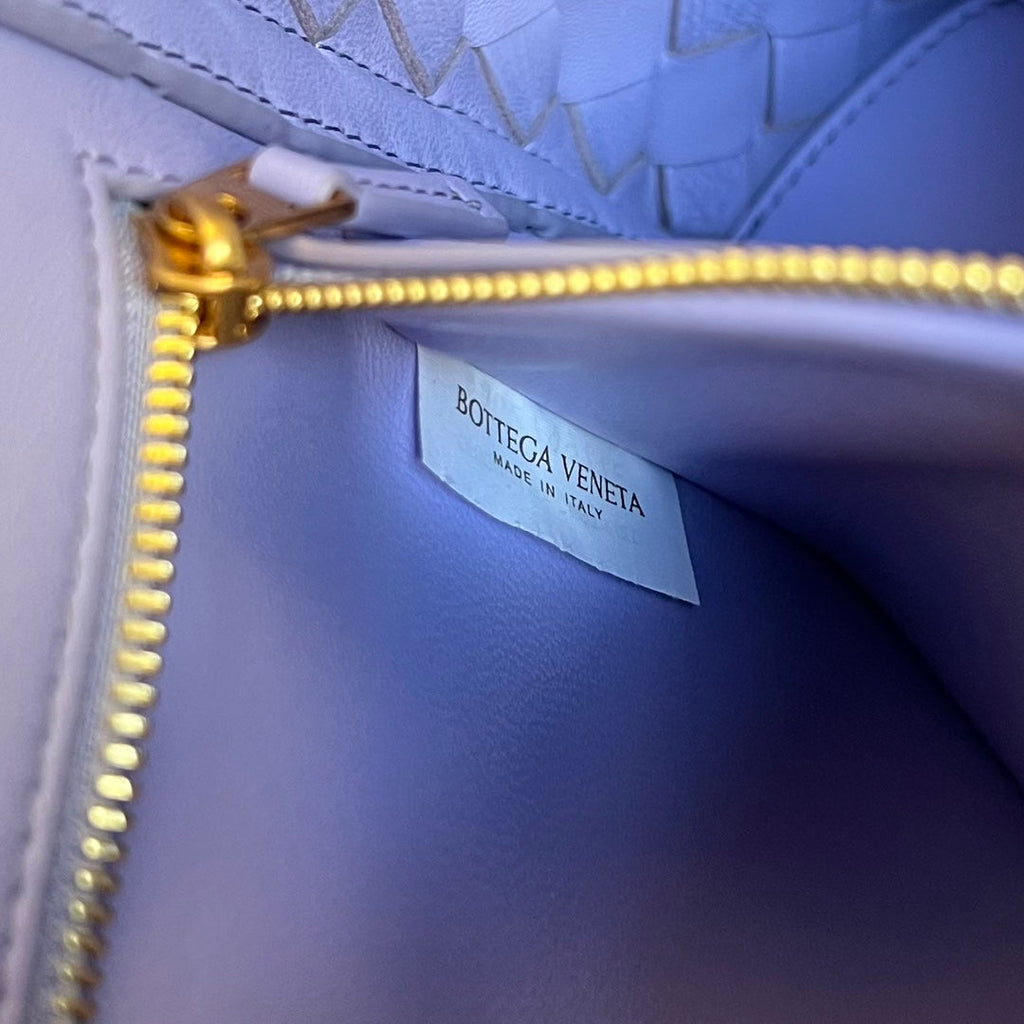 Bottega Veneta Small Andiamo 29 in Light Purple Lambskin Bag
