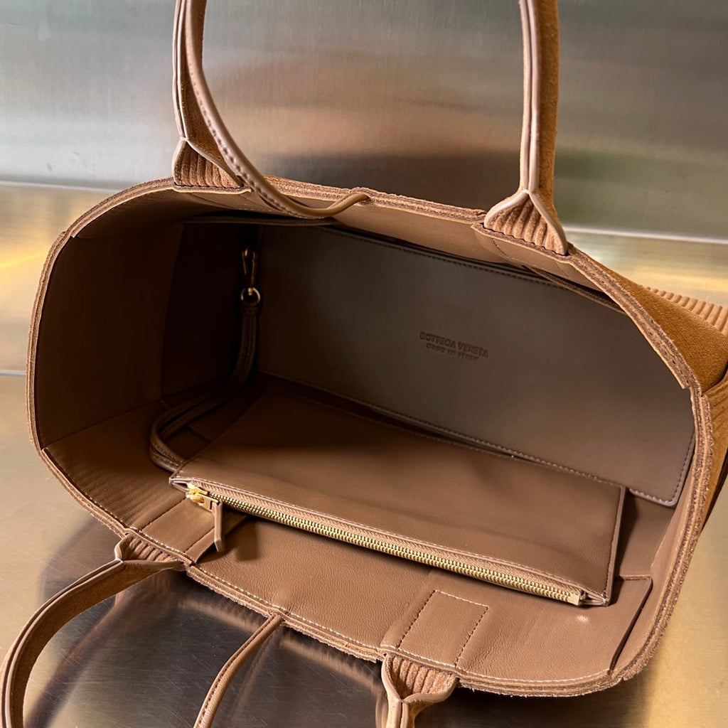 Bottega Veneta Small 30 Arco Tote Bag Jacobean Calfskin