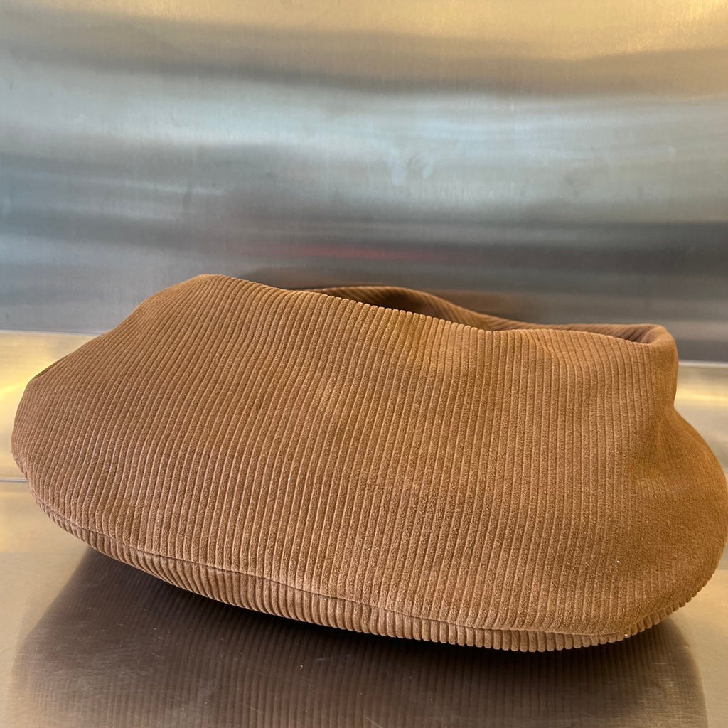 Bottega Veneta Small Jodie 48 Brown Corduroy Fabric Bag
