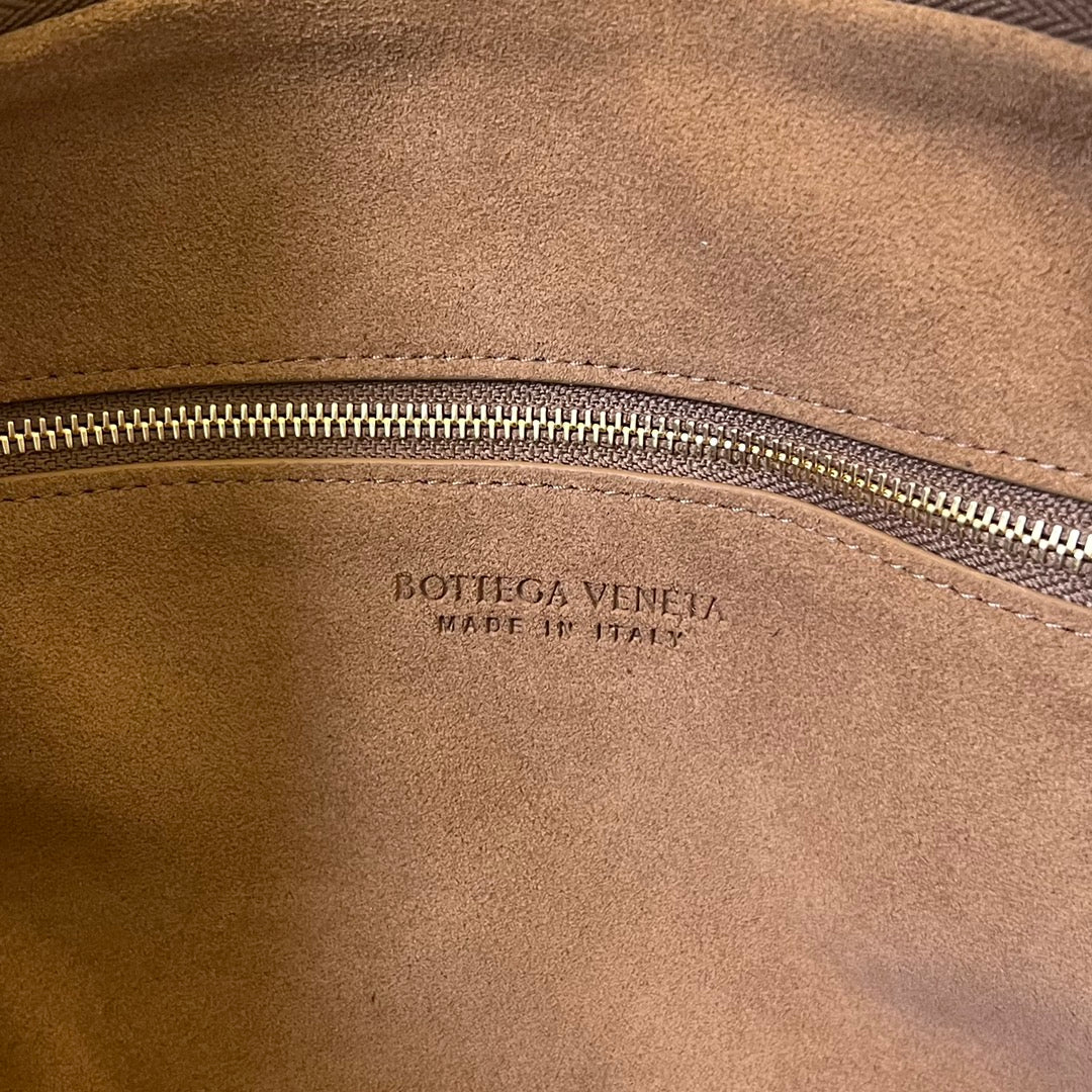Bottega Veneta Small Jodie 48 Brown Corduroy Fabric Bag