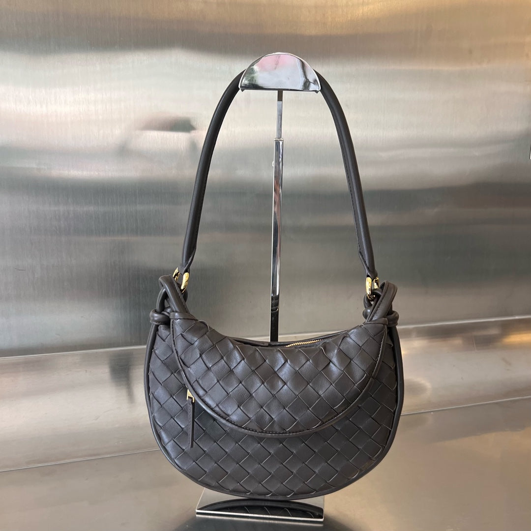 Bottega Veneta Medium Gemelli 36 Chocolate Lambskin Bag