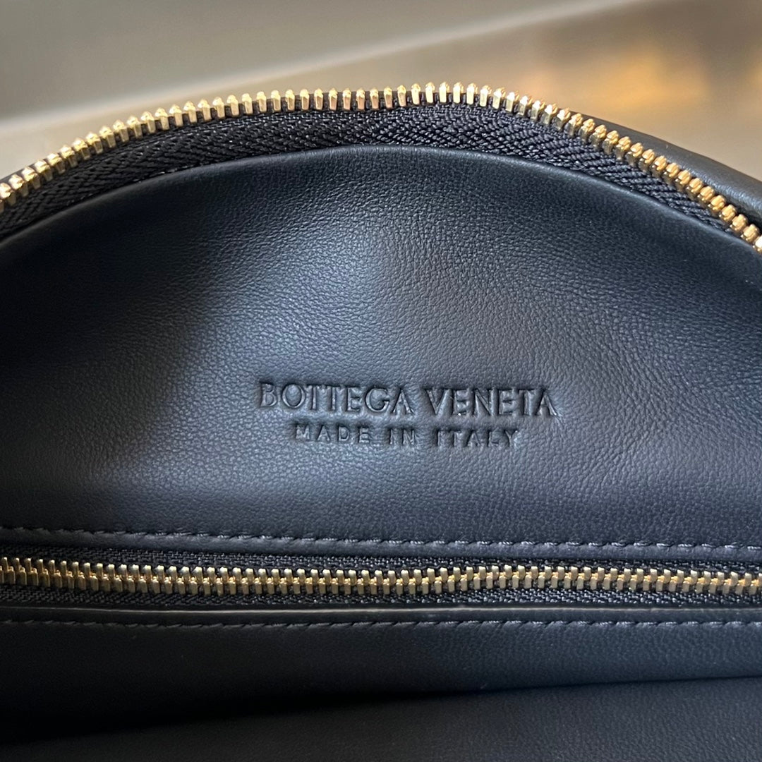 Bottega Veneta Medium Gemelli 36 Black Lambskin Bag